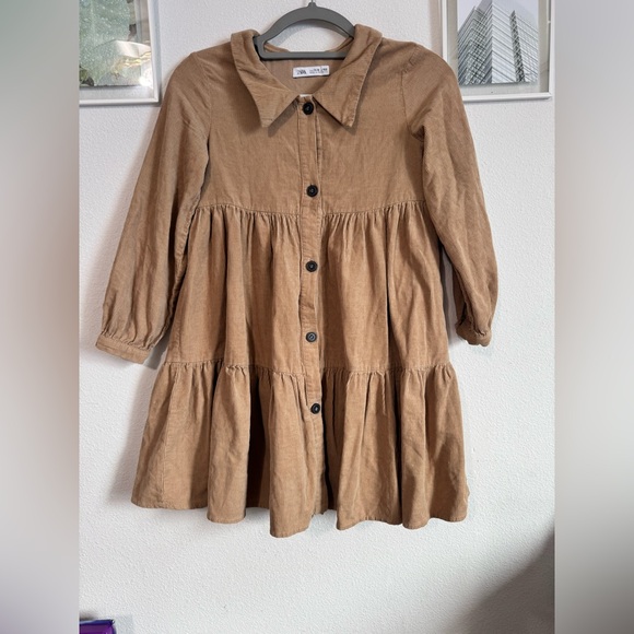 Zara Kids Corduroy Dress - Picture 3 of 7